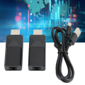 Miniatyrbilde 4 av 6: HD Multimedia Interface Extender Sender Mottaker 165ft Cat5 Cat6 Ethernet RJ45 til HD Multimedia Interface Extender