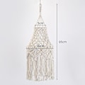 Miniatyrbild 3 av 5: Handvävd lampskärm i spets - Boho heminredning