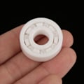 Miniatyrbillede 2 af 8: 6000 højpræcision fuldkeramisk ZrO2 kugleleje 10x26x8mm