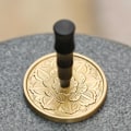 Miniatyrbillede 5 af 5: Lotus Messing Røgelsebrænder - Yoga Hjem DIY Tilbehør