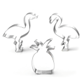 Miniatyrbild 4 av 5: 5-delars Flamingo Kakform Set, Kakbakningsverktyg