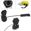Miniatyrbilde 8 av 8: Bluetooth-hjelmhodetelefoner, bærbar anti-interferens håndfri musikkheadset BT9