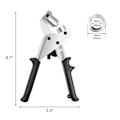 Miniatyrbillede 5 af 5: Professionel Øjetang, Multifunktionel Øjetang, med 100 Øjer (Indvendig Ø 10mm), til Presenning Læder Pap PVC Stof