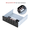 Miniatyrbillede 8 af 8: HDD Power Control Switch Hard Drive Selector SATA Drive Switcher til stationær pc-computer