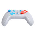 Miniatyrbild 7 av 8: Bluetooth Gamepad Programmerbar spelkontroll 3 hastighetsvibrationsjustering Passar för Switch ProGrå