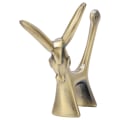 Miniatyrbillede 8 af 8: Æselringholder Æselstatuette Holdbar zinklegering Retro Style Sikker Ring Organizer til Ringe Smykker