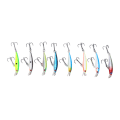 Pikkukuva 4 / 8: 8 kpl Minnow-kalastusviehe 5cm/3g Tekoäly Uppoava Pitkä Heitto Kova Syötti Wobbler Jig Syötti