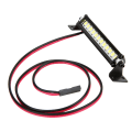 Miniatyrbilde 3 av 8: RC biltilbehør Mini 12 LED Light Bar Taklampe Passer for TRX-4 Scx10 1/10 4WD Crawler Black