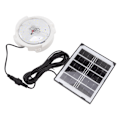 Miniatyrbilde 4 av 8: Solcelle taklampe 2 kontrollmoduser 50 lampeperler justerbar solcelle taklampe for innendørs 45W