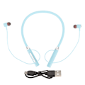 Pikkukuva 1 / 8: Niskanauha nappikuulokkeet Langattomat Bluetooth 5.2 IPX5 Vedenpitävä stereo Ergonominen Parannettu Basso Kaulanauha Magneettiset kuulokkeet Siniset