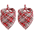 Pikkukuva 1 / 5: 2 kpl Koiran Bandana Koirille ja Kissoille - 38*38cm