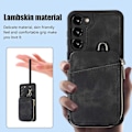 Pikkukuva 3 / 5: Kotelo Samsung Galaxy S23:lle, Vetoketjullinen nahkakotelo, Musta
