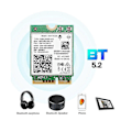 Miniatyrbild 3 av 5: AX211NGW+Dual Antenn WiFi 6E M.2 Key E CNVio2 2.4Ghz/5Ghz Trådlöst Nätverkskort 802.11Ac Bluetooth
