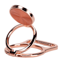 Miniatyrbillede 3 af 8: Telefon Ring Holder Roterbar Foldbar Magnetisk Flaskeåbner Finger Kickstand StativRose Gold