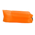 Miniatyrbilde 8 av 8: Oppblåsbar solseng luft sofa bærbar sammenleggbar komfortabel oppblåsbar sofa med oppbevaringspose for utendørs camping oransje