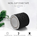 Miniatyrbillede 2 af 5: Skridsikker Trappetape - Indendørs & Udendørs Vandtætte Sikkerhedstrin, 80 Grit, Sort 5m