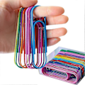 Miniatyrbilde 1 av 5: Store Papirklips, 40 X 4\" Stor Papirklemmerholder - Vinylbelagte Fargede Overdimensjonerte Papirklips