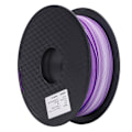 Miniatyrbillede 2 af 8: 3D-printer PLA-filament dobbelt farve lilla hvid pæn ledningsføring jævn udskrivning silkeblødt udseende printerfilament