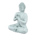 Miniatyrbilde 7 av 8: Liten Buddha-dekorasjon Utsøkt håndverk Buddha-pynt i grønn sandstein for bønn Buddha for fisketank