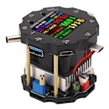 Miniatyrbilde 6 av 8: USB-tester 65W Bluetooth digital spenning strømstyrke effekt motstand kapasitet USB-strømmåler 3,6-32V