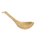 Miniatyrbillede 2 af 8: Serveringsske i blankpoleret messing, tyk serveringsske i guld, suppeske, køkkenskeer, L
