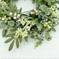 Miniatyrbillede 5 af 5: Eucalyptus & Berry Dørkrans - Forårs-/Sommerdekoration til Hjem & Bryllupper_SZXM