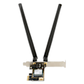 Pikkukuva 6 / 8: AX210NGW PCIE WiFi 6E -kortti, jossa 2 antennia, 5374 Mbps, 2,4 GHz, 5 GHz, 6 GHz, Bluetooth 5.2, MU MIMO -tuki, WiFi-kortti Win10 11 -käyttöjärjestelmille