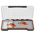 Miniatyrbillede 6 af 8: Transparent Flue Lure Box Magnetic Bait Opbevaringskasse Container Organizer FiskedeleL