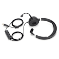 Miniatyrbillede 1 af 8: Telefon headset USB Singe‑Ear Telefon kontor headset med mikrofon og lydstyring