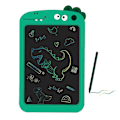 Miniatyrbilde 1 av 5: Fullware 10,5 tommers fargerik LCD-skrivetavle for barn Dinosaur-tegningstavle Gave til gutter og jenter i alderen 3 til 8