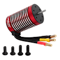 Miniatyrbillede 1 af 8: 4-polet sensorløs børsteløs motor 3800kv høj nøjagtighed universel til 1/10 RC bil