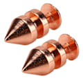Miniatyrbild 8 av 8: 100 set spikade koner spik nitar roséguld hög hårdhet skruv bak nitar spikar kit för DIY kläder väskor skor 8x13.5mm