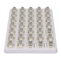 Miniatyrbillede 2 af 8: 35 stk Tastaturafbryder 3 Pin RGB SMD Lineær Støvtæt Preoiling Keyboard Switch til Gaming Mekanisk Keyboard Dobbeltfjeder