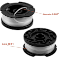 Miniatyrbillede 5 af 5: 6-pakke spoler til Black Decker-trimmere - A6481 A6485