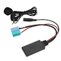 Miniatyrbild 5 av 8: 6+8 Pin Bluetooth AUX IN Adapter Hands Free Mikrofon Ersättning för Fiat Bravo för VISTEON Radio Sedan 2007