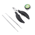 Miniatyrbild 5 av 8: Inåtväxande tå Nagelkorrigeringsverktygssats Set Inåtväxande tång tånagellyftare Single Head File Set