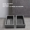 Miniatyrbillede 3 af 5: 4 Stk. 1 Kg Grafit Ingot Form Støbe Ingot Digel Form Sølv Guld Ingot Form Smeltning Cas