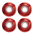 Miniatyrbilde 4 av 8: 4 stk. RC-bilmuttere i M4 aluminiumlegering, 4 mm indre diameter, tilbehør til fjernstyrt bil, 1/10