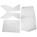 Miniatyrbilde 8 av 8: RC rustfritt stål panserpanel takpanel oppgraderingstilbehør passer til Axial Wraith 90018