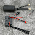 Miniatyrbillede 5 af 8: Surpass 3660 Vandtæt 4-polet Børsteløs Motor + 60A ESC RC Bil Tilbehør (Sort)2600KV+60A ESC