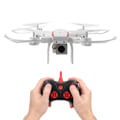 Miniatyrbild 4 av 8: Hopfällbar drönare 4K högupplöst kamera WIFI realtidsöverföring drönare QuadcopterVit