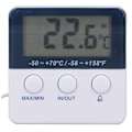 Miniatyrbild 8 av 8: 2 i 1 Termometer Hygrometer ℃/℉ Läge Hög Noggrannhet Hög Låg Temperatur Larm Termometer