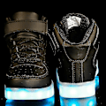 Miniatyrbillede 3 af 5: Seje LED Lysende Sneakers til Børn Drenge Piger