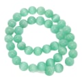 Miniatyrbillede 3 af 8: 10 mm smykker DIY rund perle Udsøgt Elegant Natursten Perle til Armbånd Halskæde Fremstilling Grøn Blå