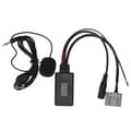Bluetooth 5.0 Aux-kabel Mikrofonadapterkit för IOS 5 5C 5S 6 Plus Ersättning för Civic 2006‑2013