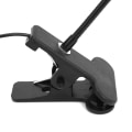 Miniatyrbillede 2 af 8: Fleksibel svanehals USB LED Læselys Bærbar Bordcomputer Clip Lampe Kold Hvid 1W Sort