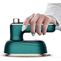 Miniatyrbillede 1 af 5: Professionel Mikro Damp Strygejern Bærbar Håndholdt Bøjle Mini Foldbar Stryger, Håndholdt Maskine, Hjem Rejse Maskine, Hjem, Rejse (Grøn)