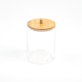 Miniatyrbillede 3 af 4: Vatrondelholder, makeupfjerner, opbevaringsboks, toilet, transparent opbevaringstank, rund 9,7 * 9,5 cm