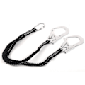 Pikkukuva 3 / 8: Double Steel Large Hook Elastinen String Koukku Turvavyö Erittäin kestävä kulutusta kestävä