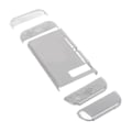 Miniatyrbild 8 av 8: för Switch Clear Case Cover Damm Vatten Reptålig Crystal Transparent Hard PC Case